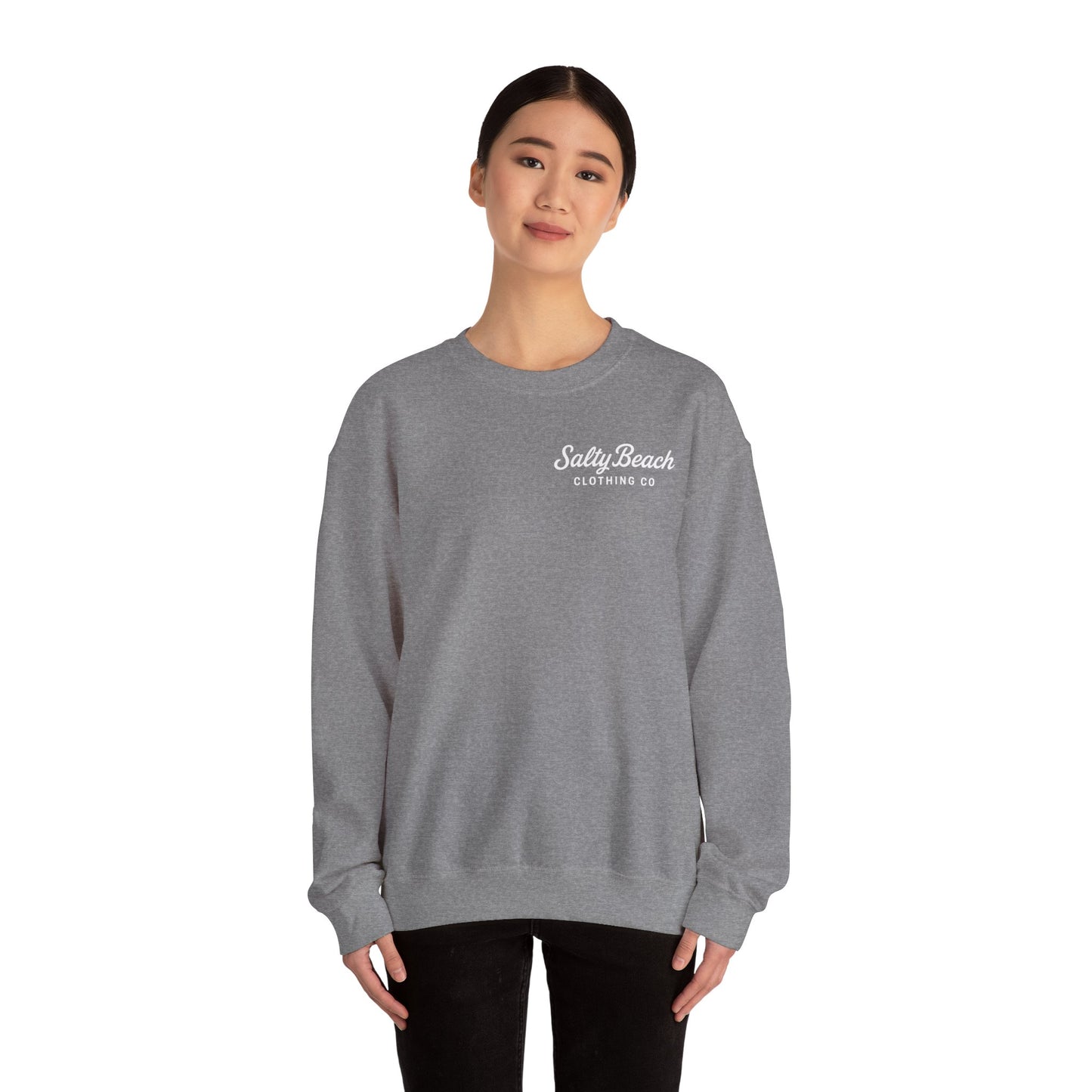 Salty Beach Clothing Co Crewneck Sweatshirt