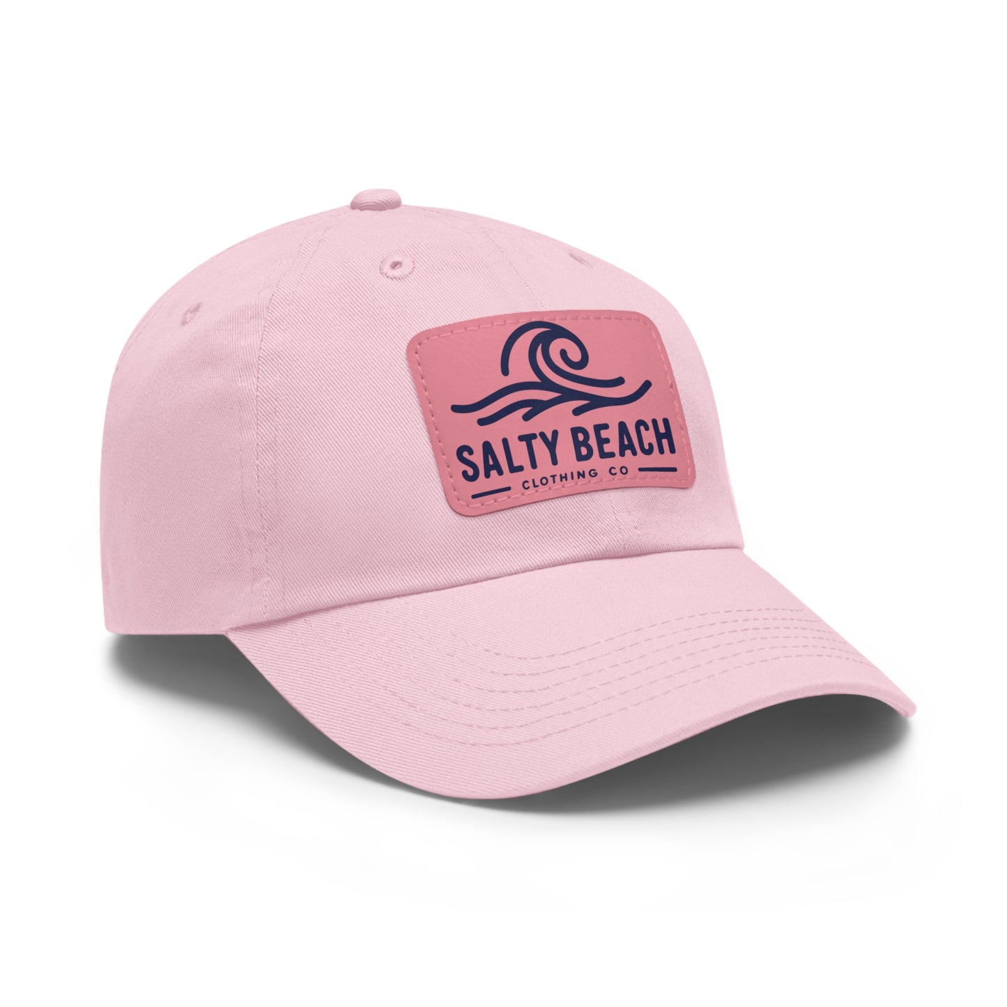 Salty Beach Hat with Leather Patch