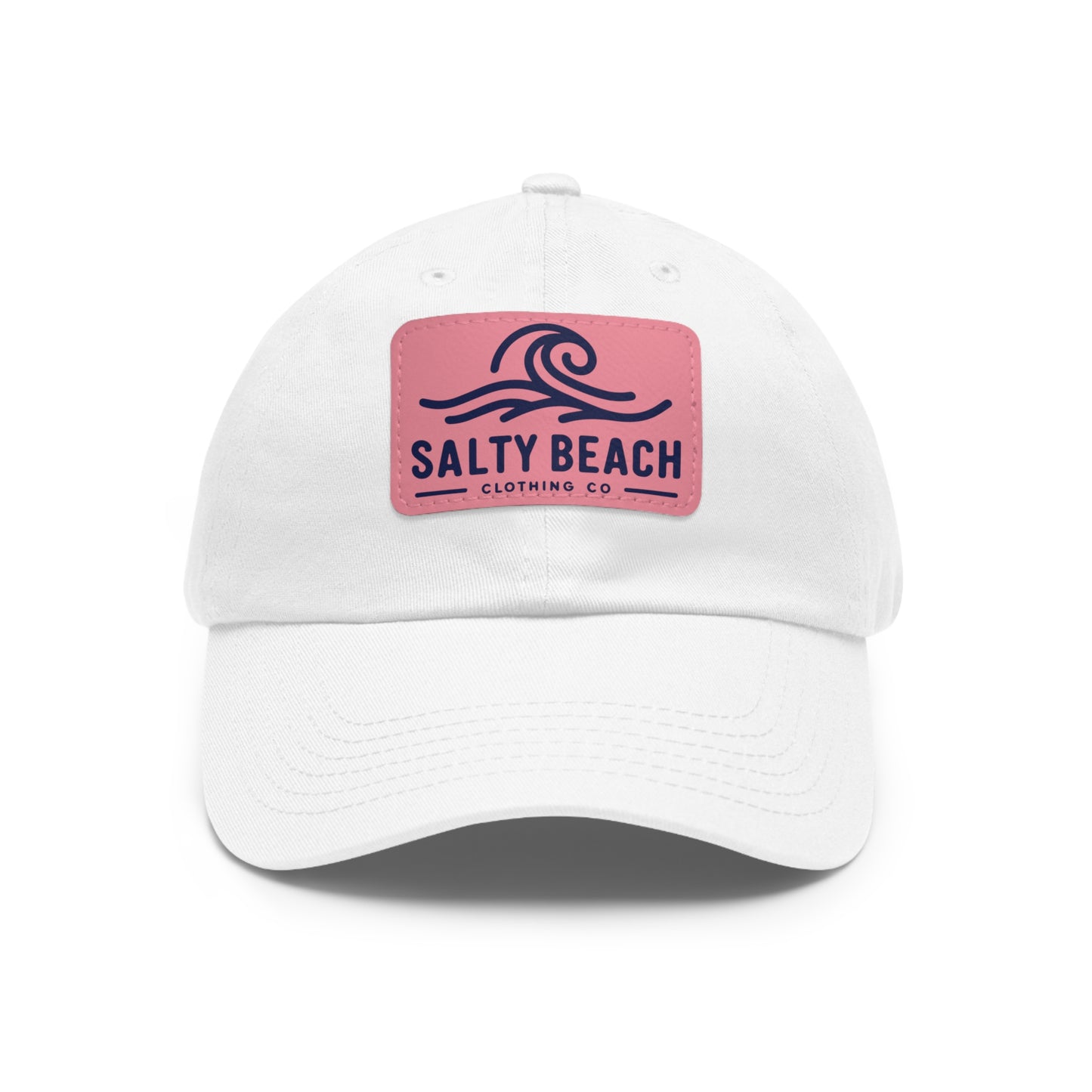 Salty Beach Hat with Leather Patch