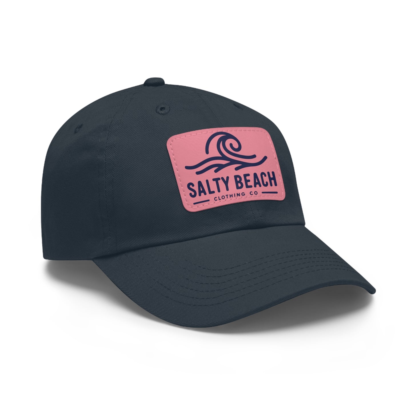 Salty Beach Hat with Leather Patch
