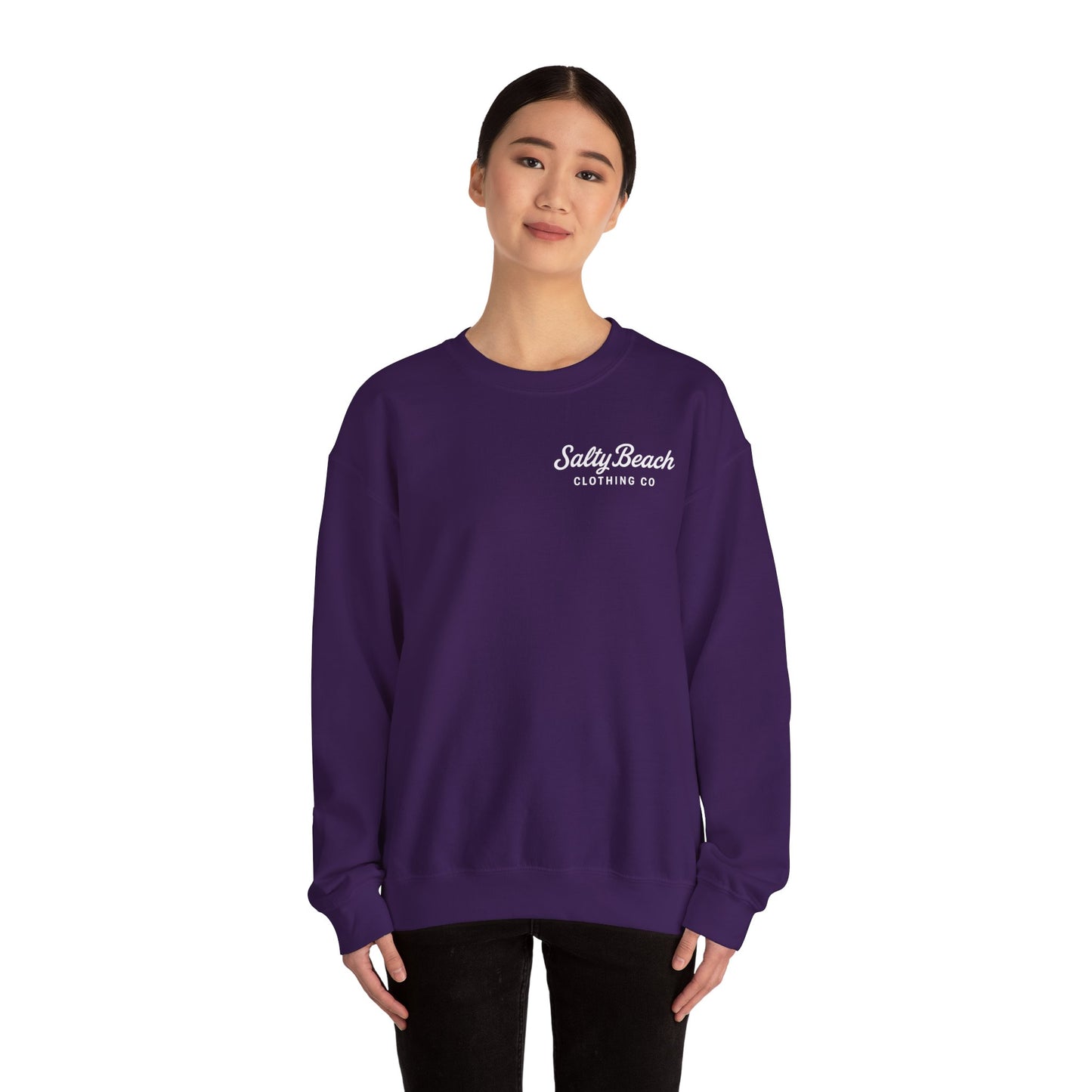 Salty Beach Clothing Co Crewneck Sweatshirt
