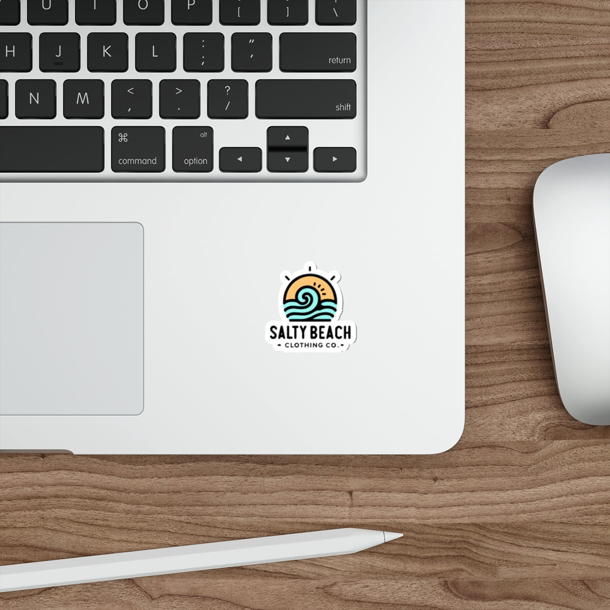 Salty Beach Clothing Co. Sunset Wave Sticker