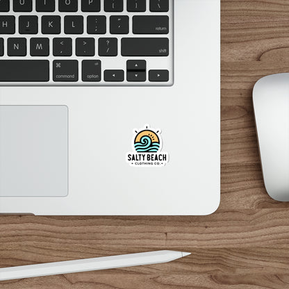 Salty Beach Clothing Co. Sunset Wave Sticker
