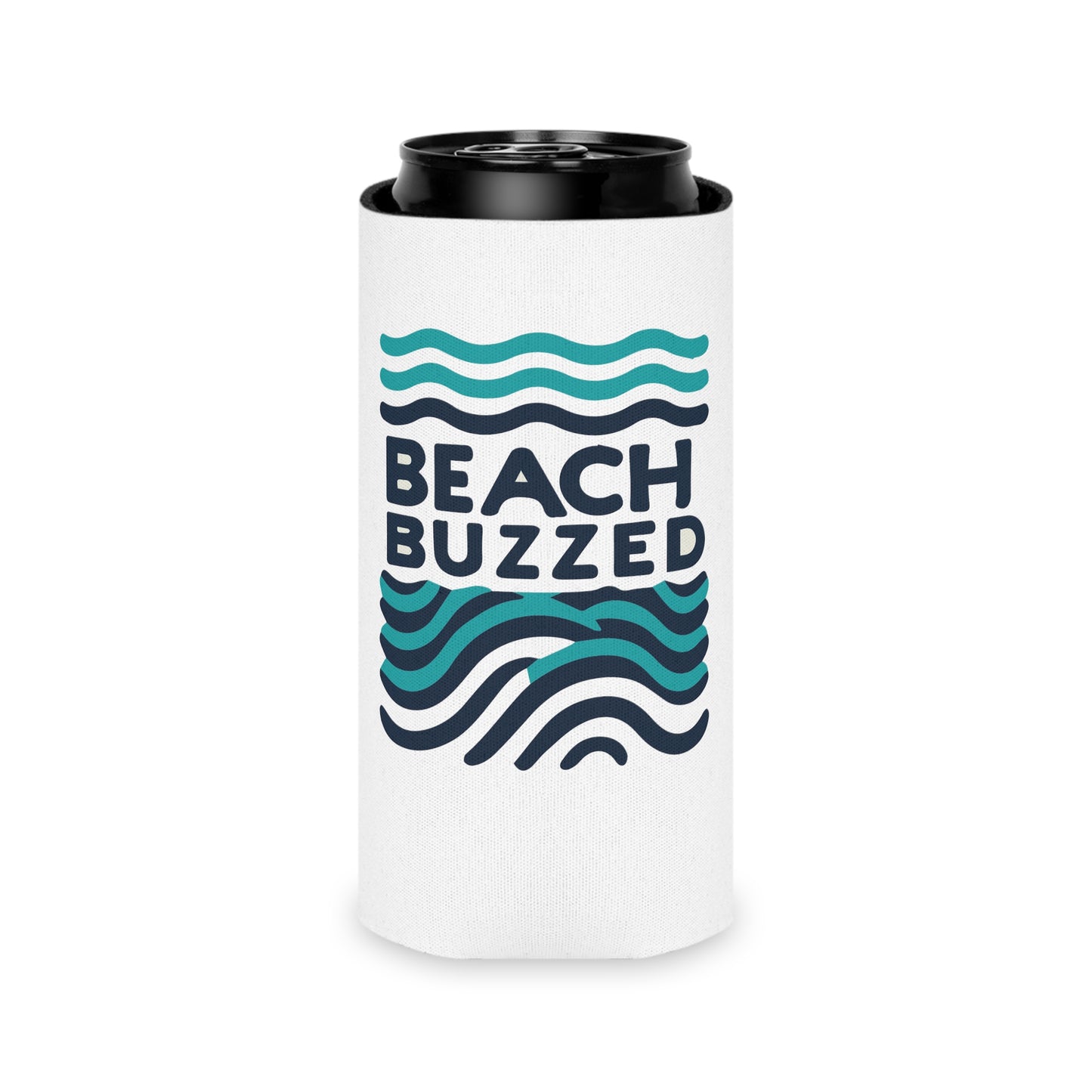 Beach Buzzed Can Koozie