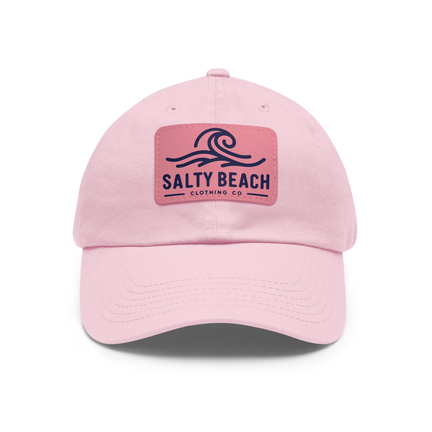 Salty Beach Hat with Leather Patch