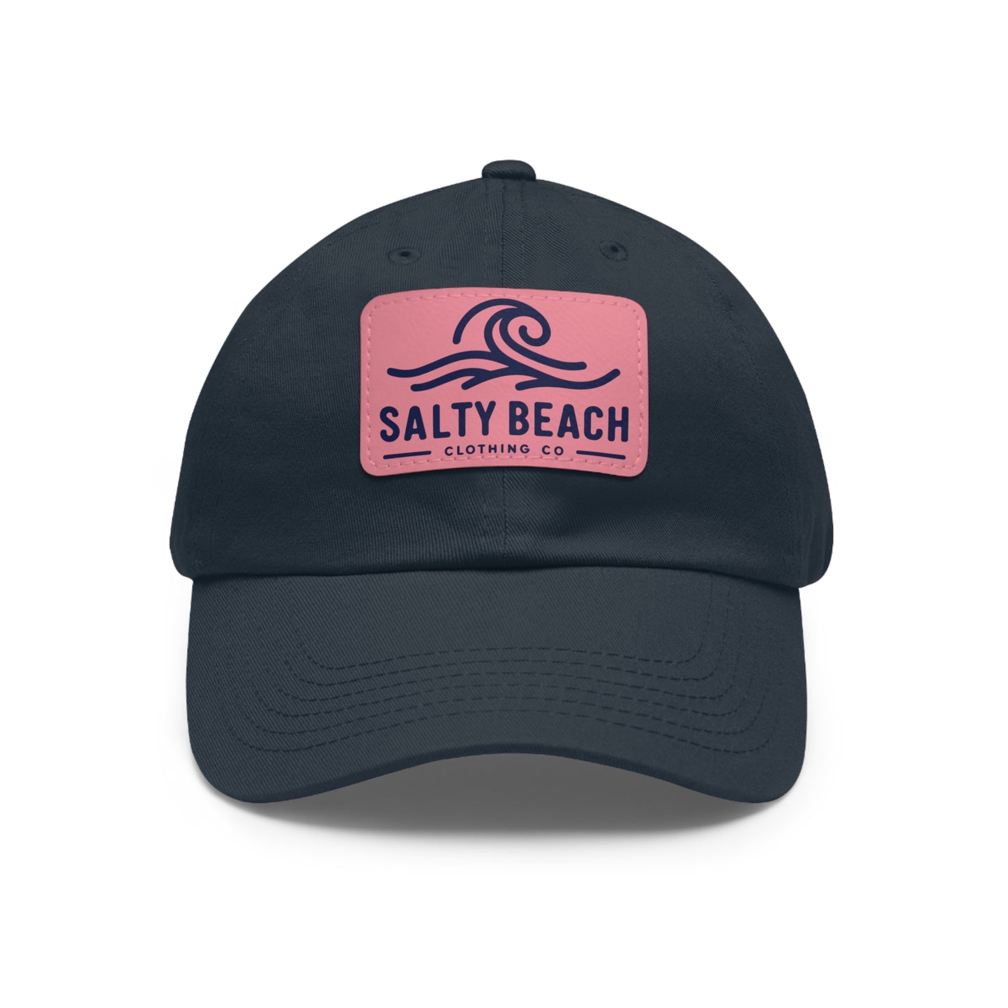 Salty Beach Hat with Leather Patch