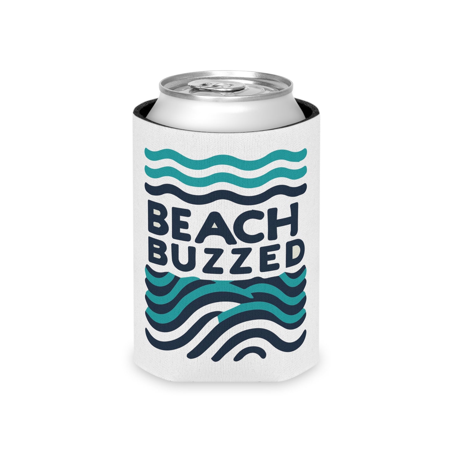 Beach Buzzed Can Koozie