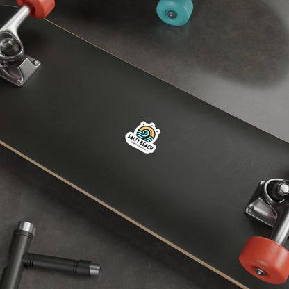 Salty Beach Clothing Co. Sunset Wave Sticker