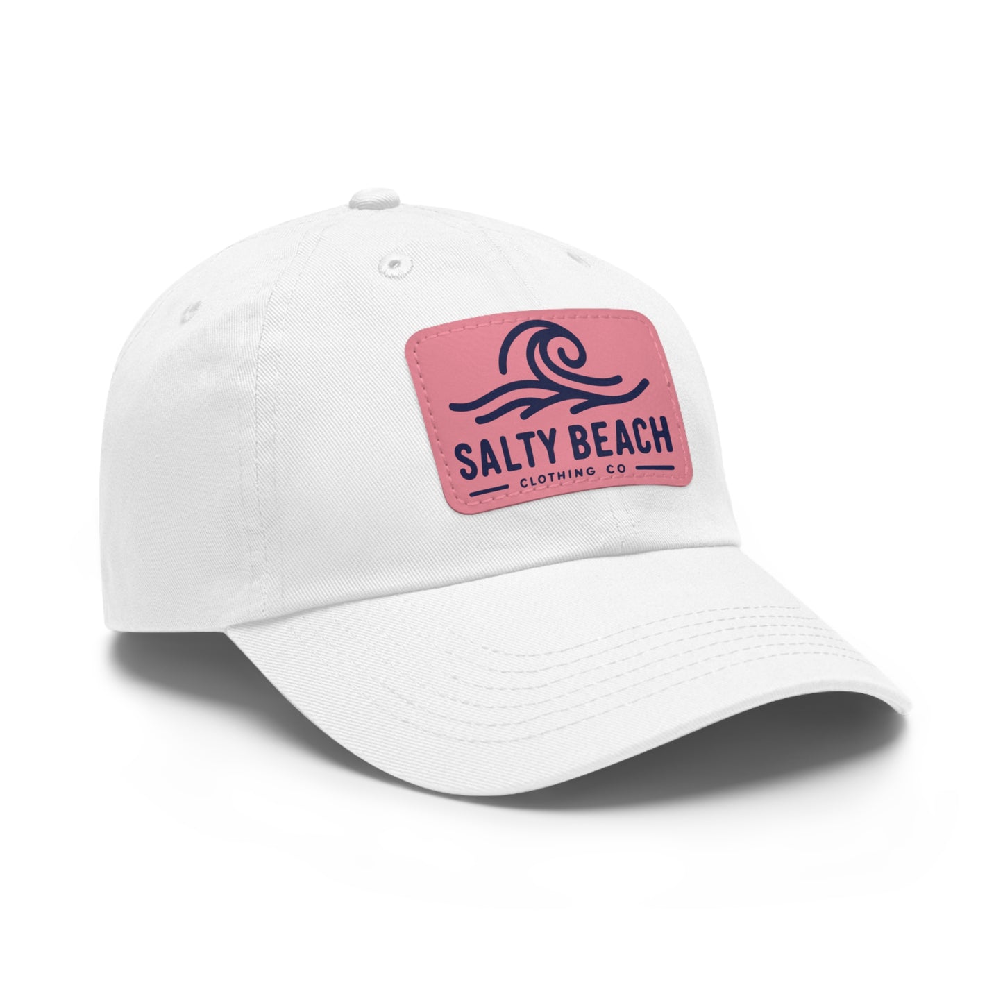 Salty Beach Hat with Leather Patch
